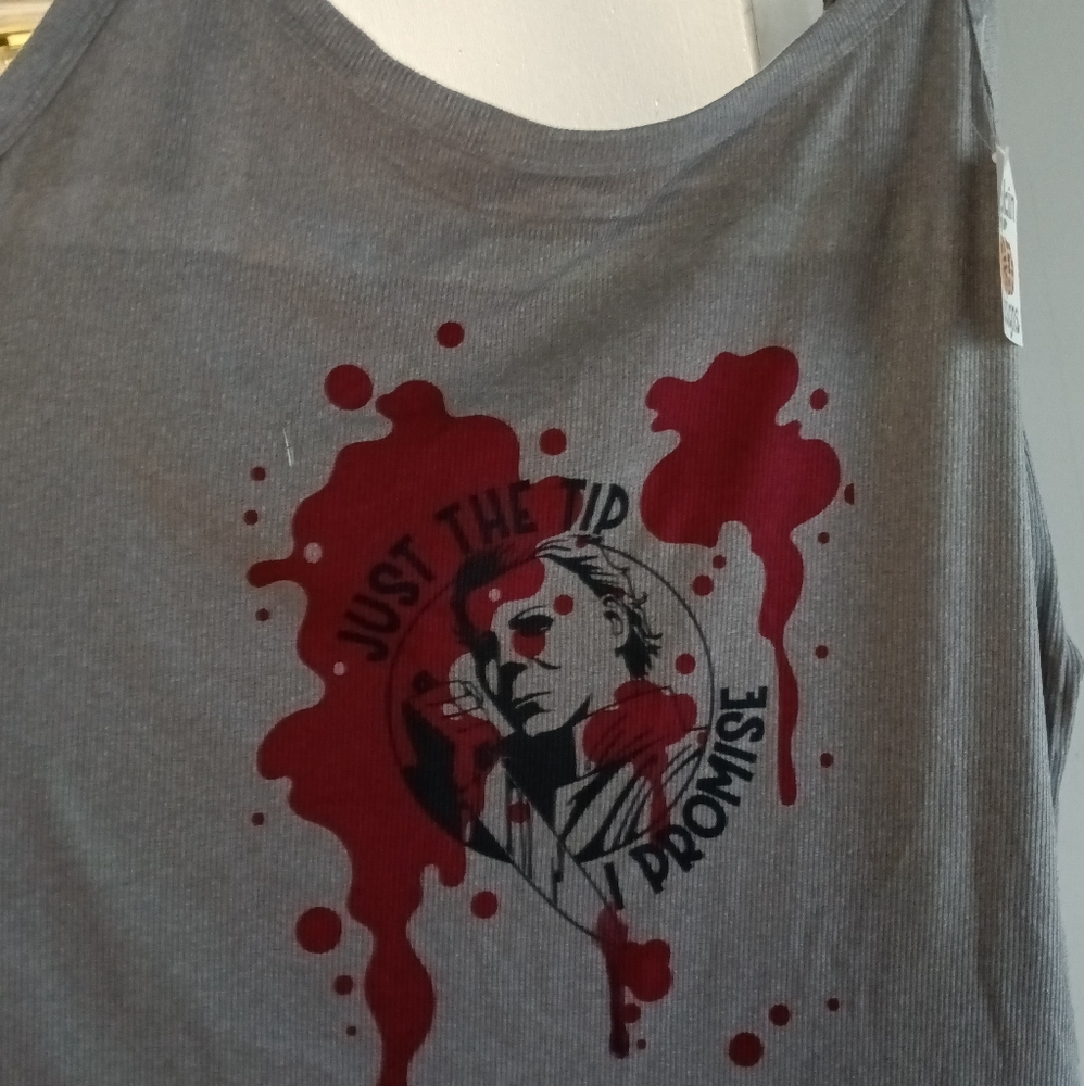 Michael Myers sublimation tank top